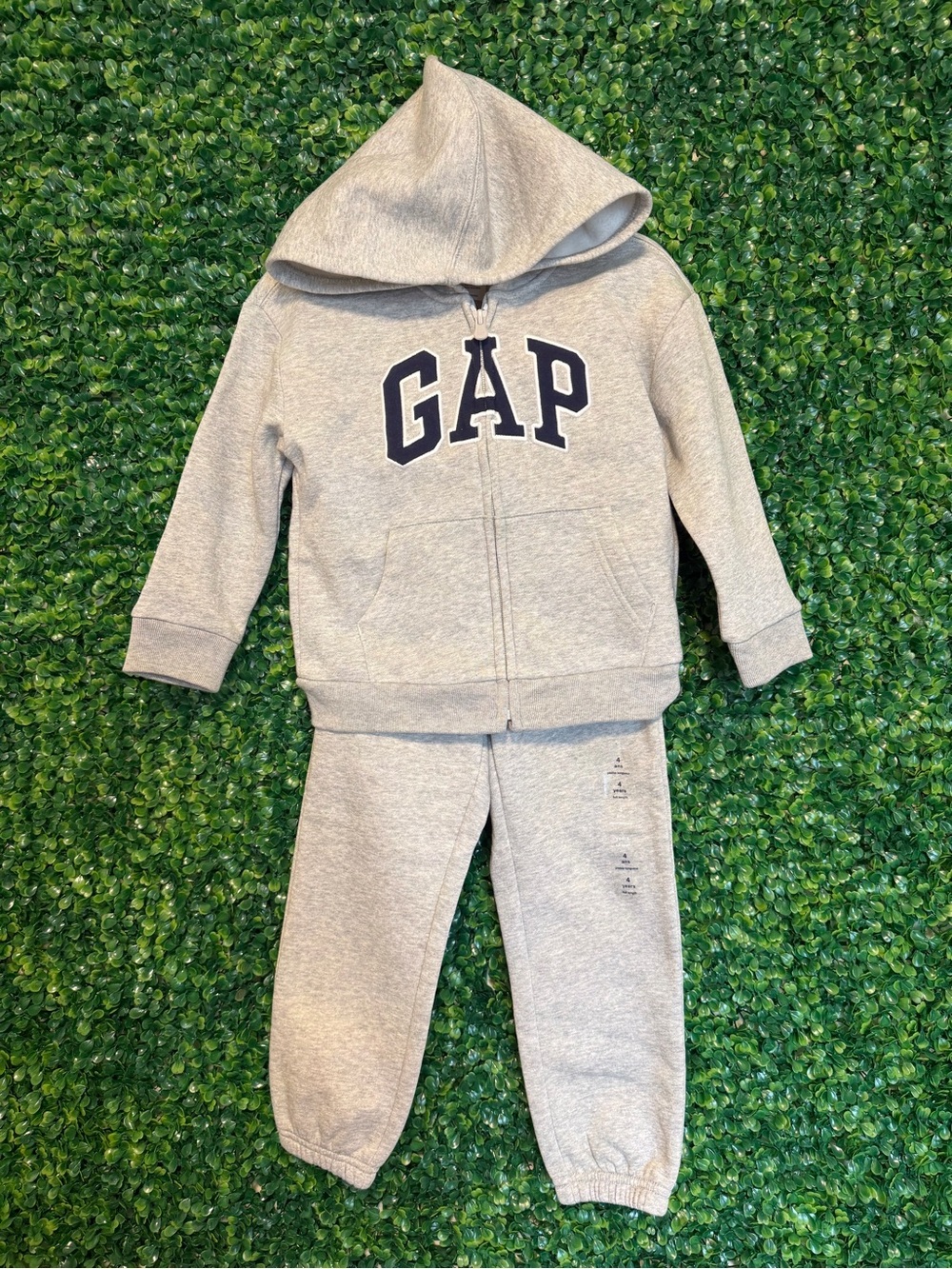GAP Kids 2 Piece Classic Tracksuit, Grey 4T NWTS